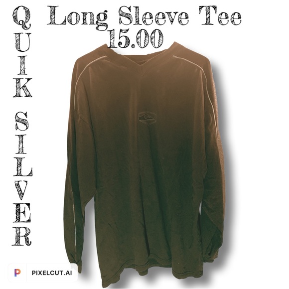 Quicksilver Long Sleeve Tee - Picture 1 of 3
